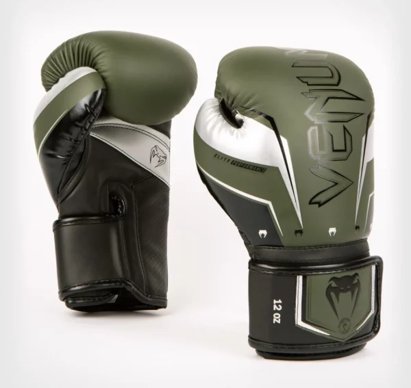 boxerske rukavice venum elite evo khaki 1