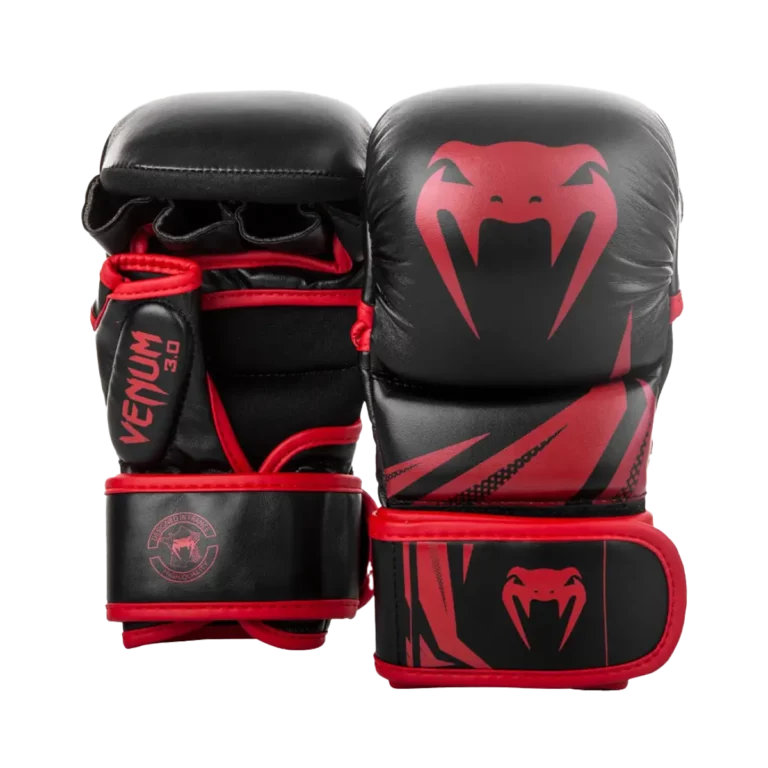 MMA rukavice Venum Challenger 3.0 Sparring černo-červená