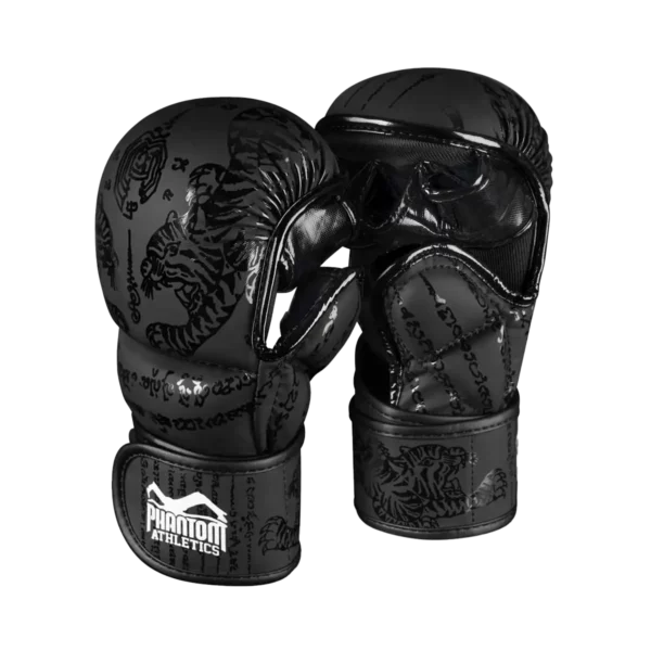 phantom mma rukavice sparring Muay Thai cerne